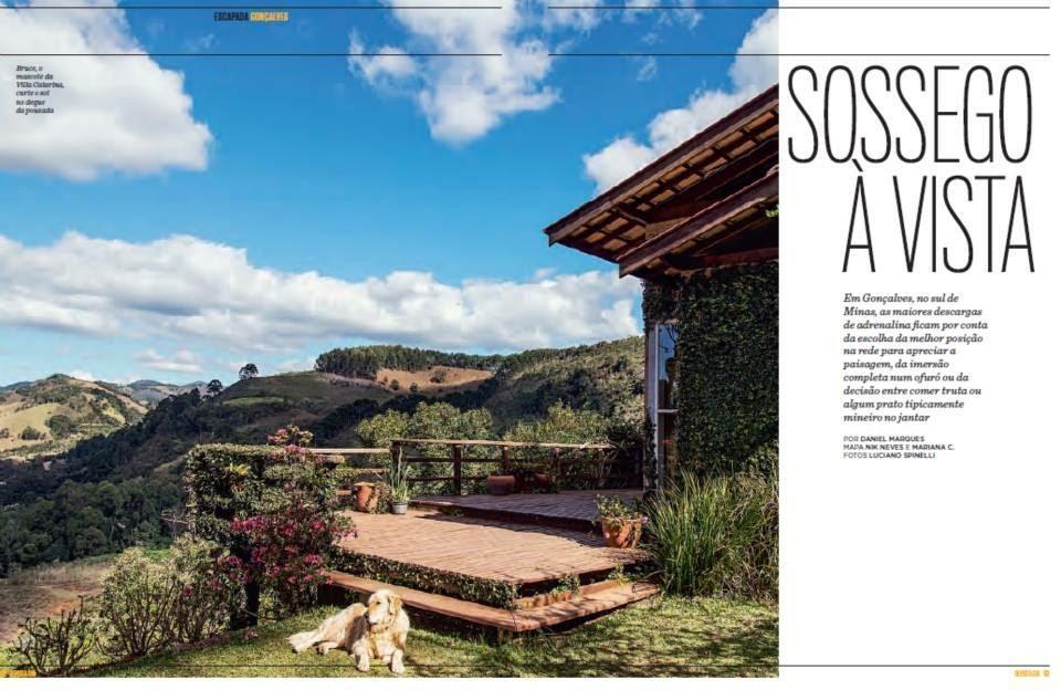 Pousada Villa Catarina Goncalves Bagian luar foto